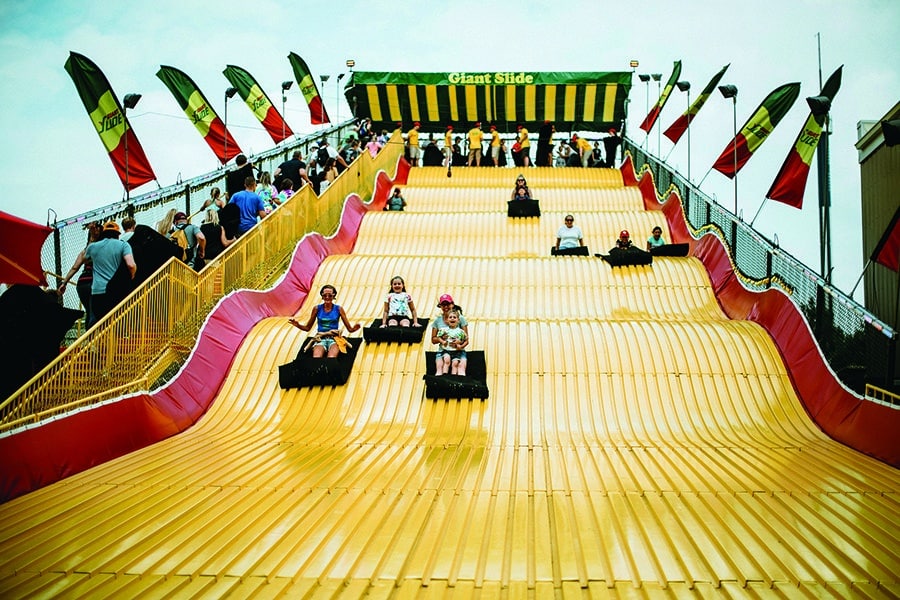 Giant Slide at Minnesota State Fair