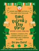 st patty day at the moose
