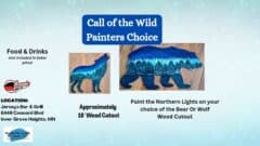 call of the wild painting class